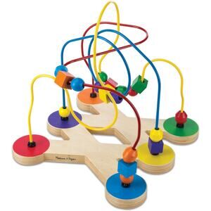 NEW Melissa & Doug Classic Bead Maze - Wooden Educational Toy Toddler 3+ NWT